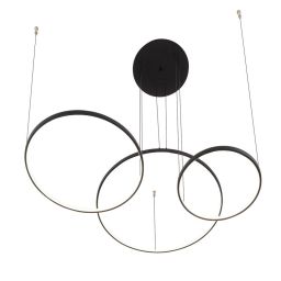 Nowodvorski Lighting Circolo Led lampa wisząca 3x45 W czarna 10817