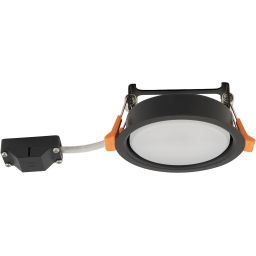 Nowodvorski Lighting Uno lampa do zabudowy 1x15 W czarna 10841