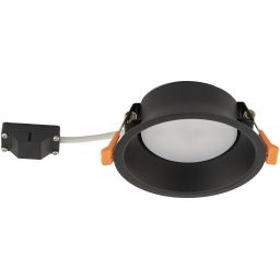 Nowodvorski Lighting Uno lampa do zabudowy 1x15 W czarna 10843