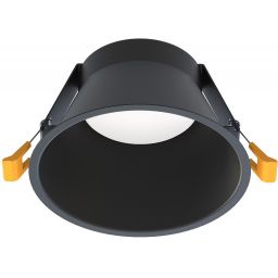 Nowodvorski Lighting Uno lampa do zabudowy 1x15 W czarna 10845