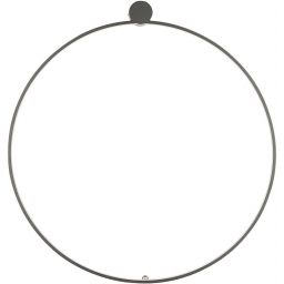 Nowodvorski Lighting Circolo lampa podsufitowa 1x21 W czarna 10865