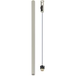 Nowodvorski Lighting Fourty lampa podsufitowa 1x10W LED szary 10886