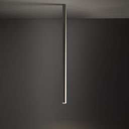 Nowodvorski Lighting Fourty lampa podsufitowa 1x10W LED szary 10895