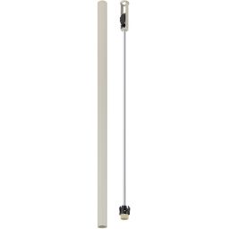 Nowodvorski Lighting Fourty lampa podsufitowa 1x10W LED szary 10895