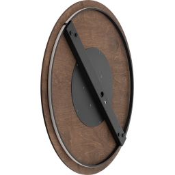 Nowodvorski Lighting Ring Timber Led kinkiet 1x22 W ciemne drewno 11178