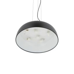 Nowodvorski Lighting Satellite M lampa wisząca 7x25 W czarna 11230