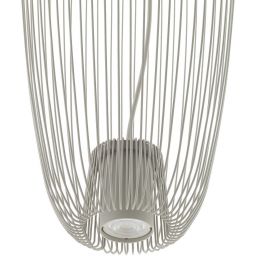 Nowodvorski Lighting Pumpkin lampa wisząca 1x10 W Silk gray 11242