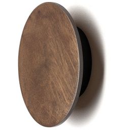 Nowodvorski Lighting Ring Timber Led kinkiet 1x7 W ciemne drewno 11288