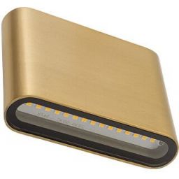 Nowodvorski Lighting Semi kinkiet 2x3 W mosiądz 11365