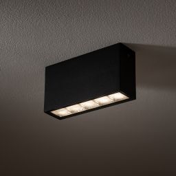 Nowodvorski Lighting Pix Led lampa podsufitowa 1x10 W czarna 11367
