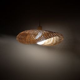 Nowodvorski Lighting Havana lampa wisząca 1x25 W naturalne drewno 11396