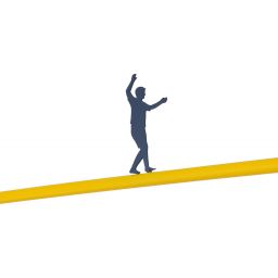 Nowodvorski Lighting Poise lampa stojąca 1x25 W granatowa-czerwona-żółta 11430