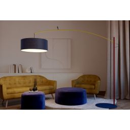 Nowodvorski Lighting Poise lampa stojąca 1x25 W granatowa-czerwona-żółta 11430