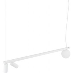 Nowodvorski Lighting Fourty III lampa wisząca 3x10 W biała 11445