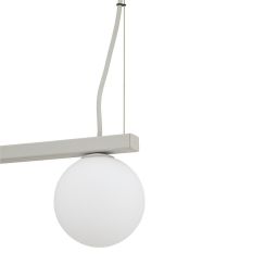 Nowodvorski Lighting Fourty III lampa wisząca 3x10 W szary 11450