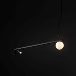 Nowodvorski Lighting Fourty III lampa wisząca 3x10 W czarna 11471