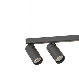 Nowodvorski Lighting Fourty III lampa wisząca 3x10 W czarna 11471