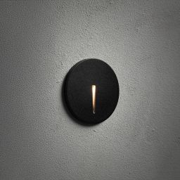 Nowodvorski Lighting Abby Led kinkiet zewnętrzny 1x3 W czarny 11528