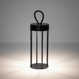 Nowodvorski Lighting Nala lampa stołowa przenośna 1x4 W czarna 11536