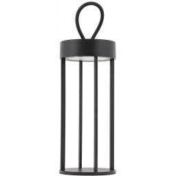 Nowodvorski Lighting Nala lampa stołowa przenośna 1x4 W czarna 11536