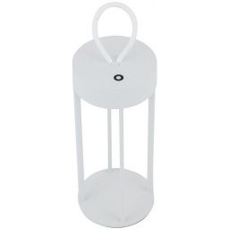 Nowodvorski Lighting Nala lampa stołowa przenośna 1x4 W biała 11537