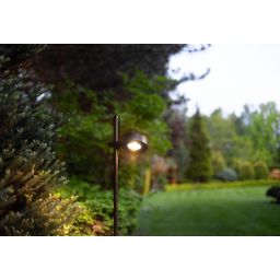 Nowodvorski Lighting Tessa lampa stojąca zewnętrzna 1x7 W czarna 11541