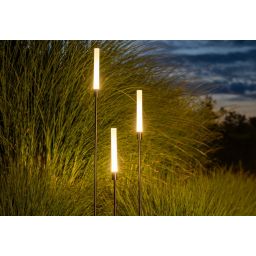 Nowodvorski Lighting Zola lampa stojąca zewnętrzna 1x3 W czarna 11544
