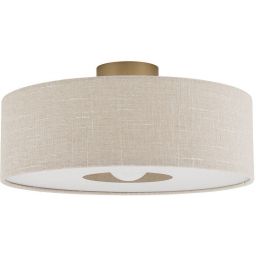 Nowodvorski Lighting Santana lampa podsufitowa 1x25 W kremowa 11651