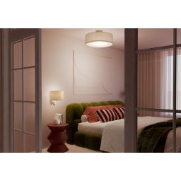 Nowodvorski Lighting Santana lampa podsufitowa 1x25 W kremowa 11651