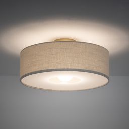 Nowodvorski Lighting Santana lampa podsufitowa 1x25 W kremowa 11651