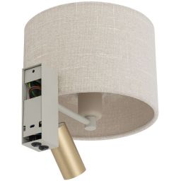 Nowodvorski Lighting Santana kinkiet 2x10 W kremowy 11654