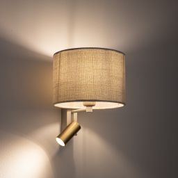 Nowodvorski Lighting Santana kinkiet 2x10 W kremowy 11654