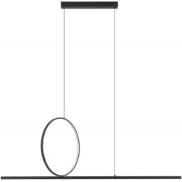 Nowodvorski Lighting Lineo lampa wisząca 2x39 W biała-czarna 11879