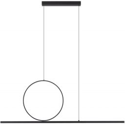 Nowodvorski Lighting Lineo lampa wisząca 2x39 W biała-czarna 11879