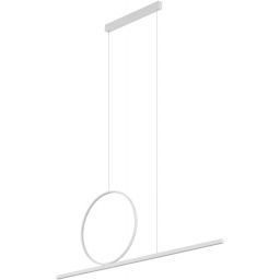 Nowodvorski Lighting Lineo lampa wisząca 2x39 W biała 11885