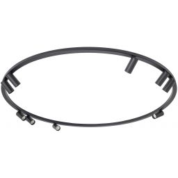 Nowodvorski Lighting Fourty Round lampa podsufitowa 9x10 W czarna 11950