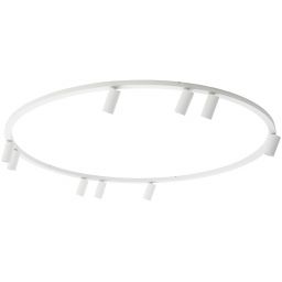 Nowodvorski Lighting Fourty Round lampa podsufitowa 9x10 W biała 11951