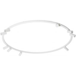 Nowodvorski Lighting Fourty Round lampa podsufitowa 9x10 W biała 11951