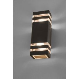 Nowodvorski Lighting Rio II kinkiet zewnętrzny 2x40W czarny 4424