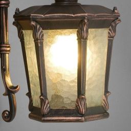 Nowodvorski Lighting Amur kinkiet zewnętrzny 1x60W brązowy/miedziany 4692