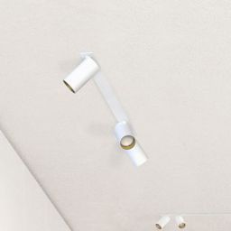 Nowodvorski Lighting Mono VI lampa podsufitowa 1x10W biała/złota 7777