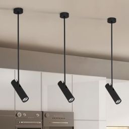 Nowodvorski Lighting Eye Super Black B lampa podsufitowa 1x35W czarna 6503