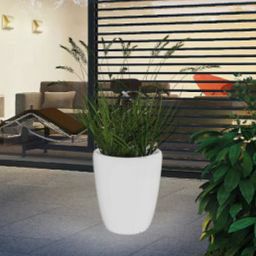 Nowodvorski Lighting Flowerpot lampa stojąca 1x60W biała 9711