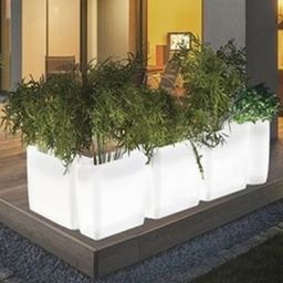 Nowodvorski Lighting Flowerpot lampa stojąca 2x60W biała 9713