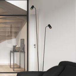 Nowodvorski Lighting Mono II lampa stojąca 2x10W LED czarna/złota 7718