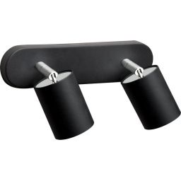 Nowodvorski Lighting Eye Spot Black II kinkiet 2x10W czarny 6020