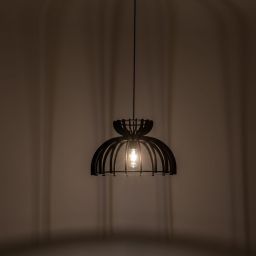 Nowodvorski Lighting Kymi Black C lampa wisząca 1x60W czarna 10575