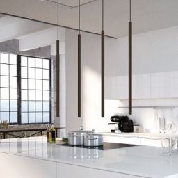 Nowodvorski Lighting Laser 750 lampa wisząca 1x10W czarna 8433