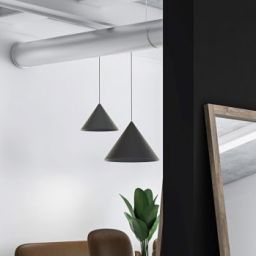 Nowodvorski Lighting Zenith M lampa wisząca 1x35W czarna 8001