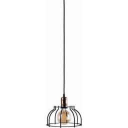 Nowodvorski Lighting Workshop C lampa wisząca 1x60W czarna 6335